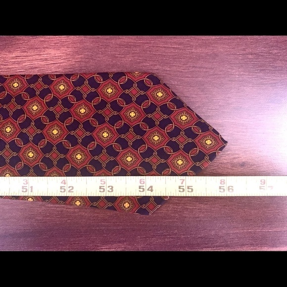 🌿SALE🌿GUY LAROCHE Vintage Silk Necktie - Picture 9 of 9